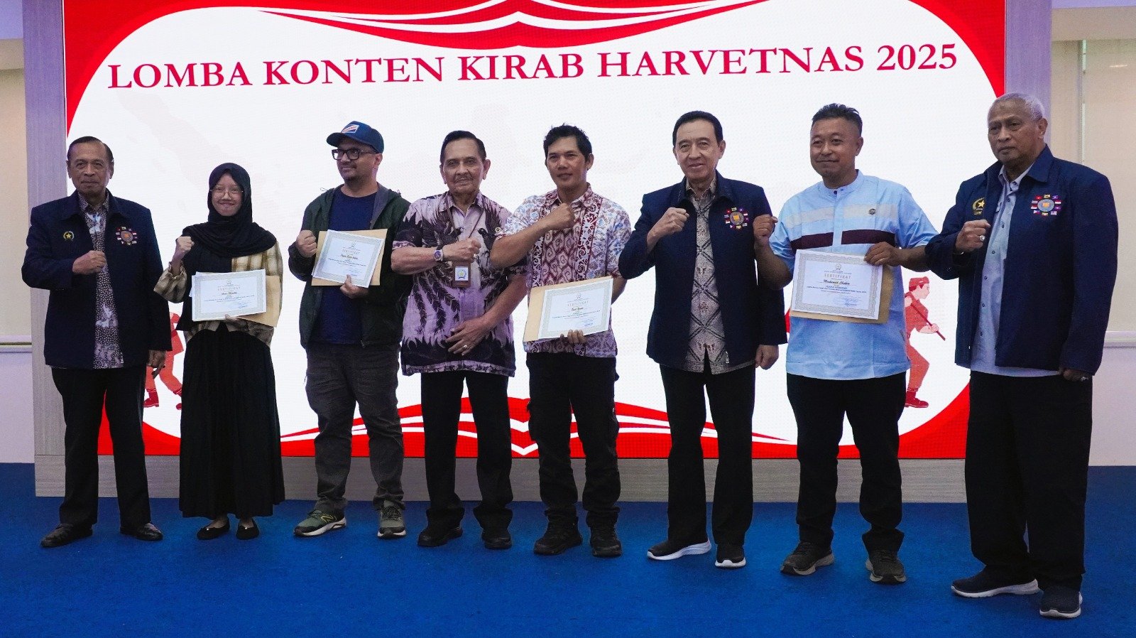 PENYERAHAN HADIAH LOMBA KONTEN HARVETNAS 2025