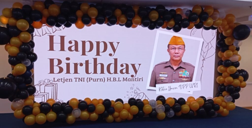 SYUKURAN HUT KE-86 LETJEN TNI PURN HBL MANTIRI