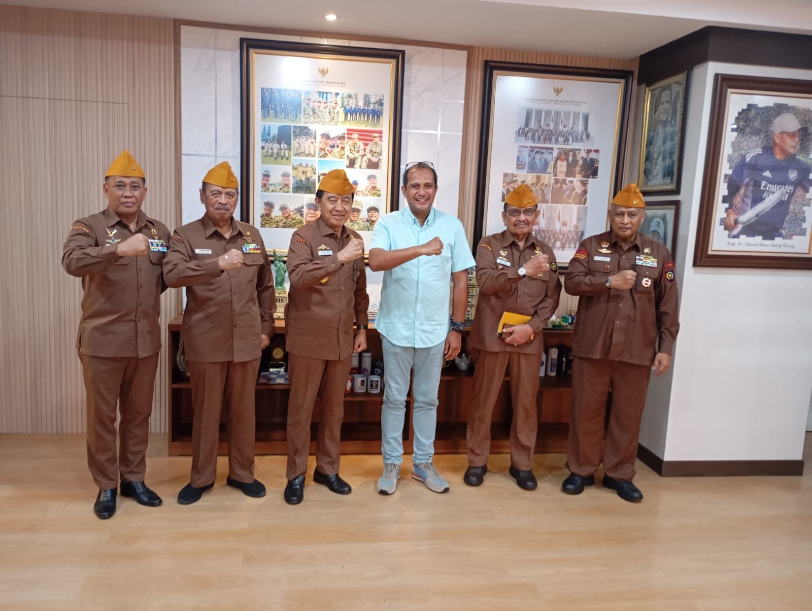 WAMENKUM RI DUKUNG PERCEPATAN USULAN REVISI UU VETERAN RI