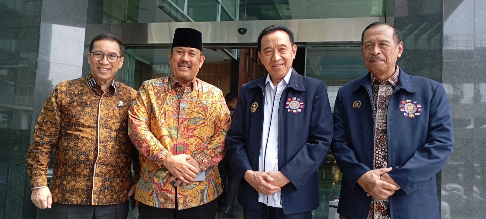 Waketum II dan Sekjen DPP LVRI Diterima Plt Deputi Polhukam Bappenas